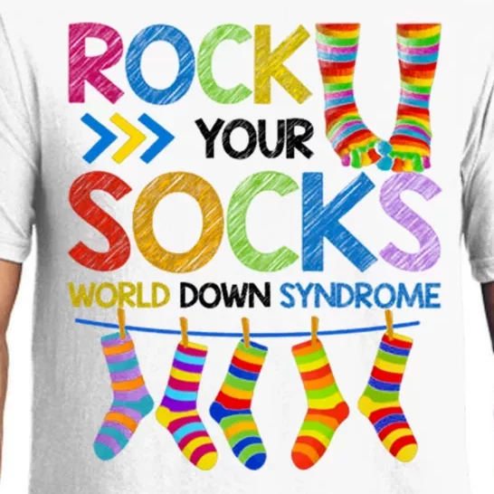 Rock Your Socks World Down Syndrome Awareness Pajama Set