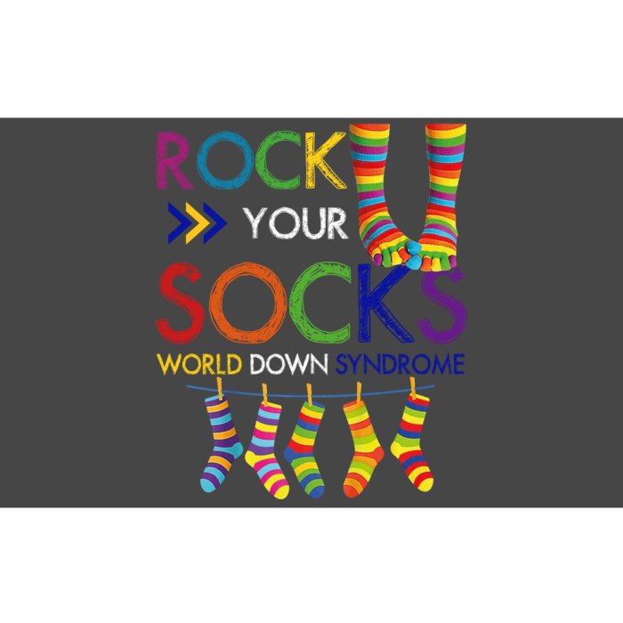 Rock Your Socks World Down Syndrome Awareness Bumper Sticker