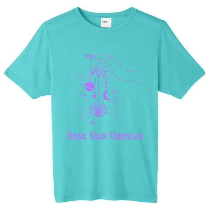 Raise Your Vibration New Age Purple Law Of Attraction Cute Gift ChromaSoft Performance T-Shirt