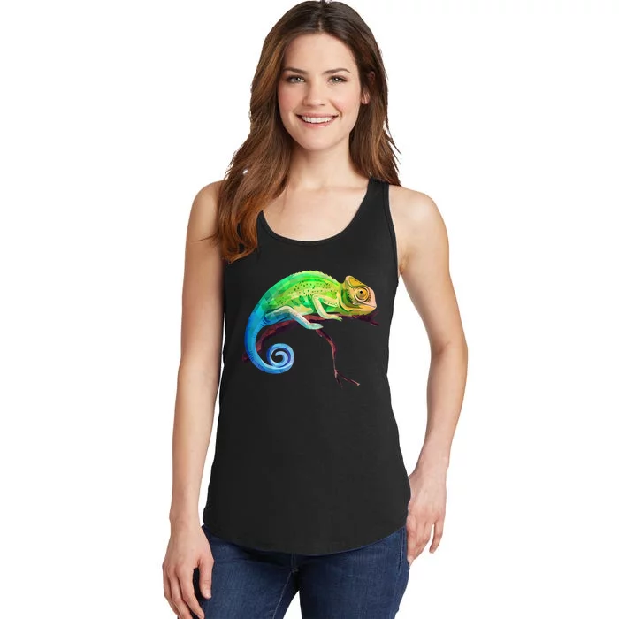 Reptile Zoo Keeper Idea Lizard Safari Chameleon Ladies Essential Tank