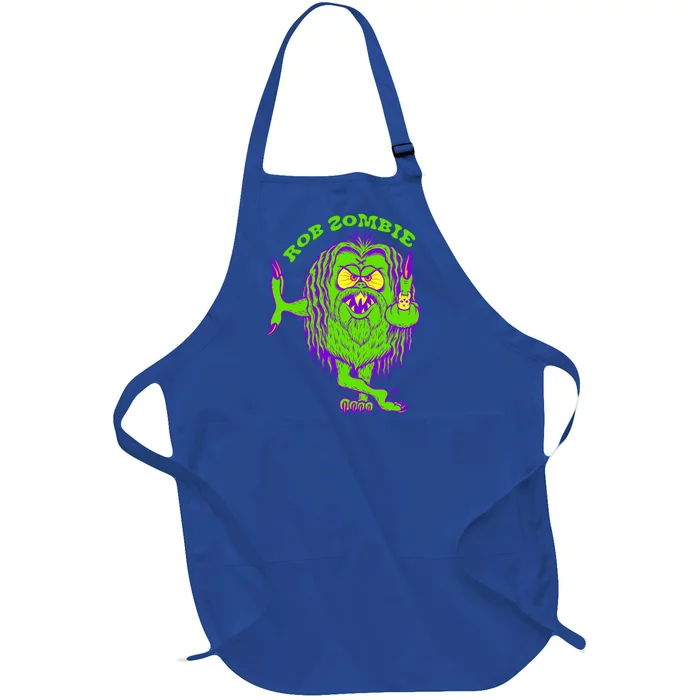 Rob Zombie – Mean Green Monster Gift Full-Length Apron With Pocket