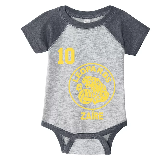 Retro Zaire Soccer Jersey 1974 Football Africa 10 Infant Baby Jersey Bodysuit