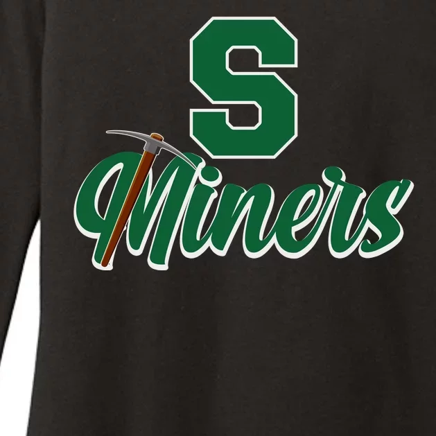 S Minors Sport Team Logo Womens CVC Long Sleeve Shirt