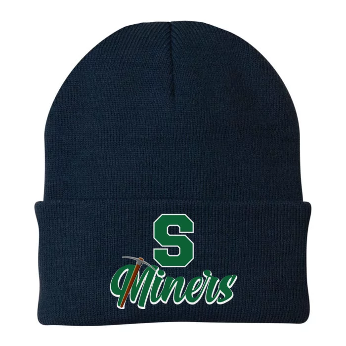 S Minors Sport Team Logo Knit Cap Winter Beanie