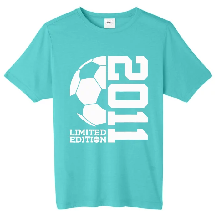 Soccer 12th Birthday Football ChromaSoft Performance T-Shirt