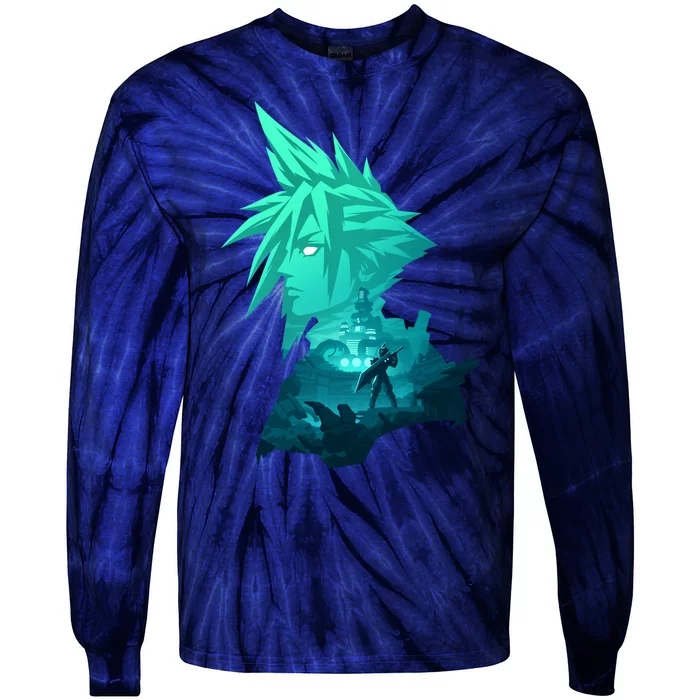 Soldier 1st Class Black Tie-Dye Long Sleeve Shirt