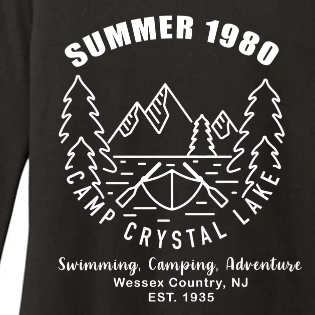 Summer 1980 Camp Crystal Lake Womens CVC Long Sleeve Shirt