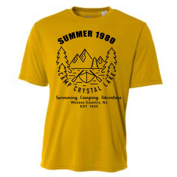 Summer 1980 Camp Crystal Lake Cooling Performance Crew T-Shirt