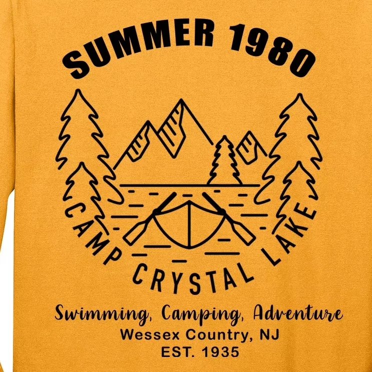 Summer 1980 Camp Crystal Lake Long Sleeve Shirt