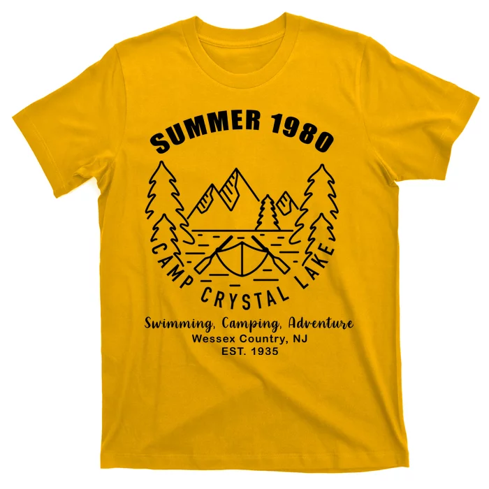 Summer 1980 Camp Crystal Lake T-Shirt