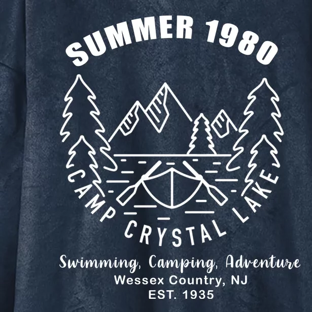 Summer 1980 Camp Crystal Lake Hooded Wearable Blanket