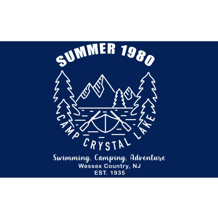 Summer 1980 Camp Crystal Lake Bumper Sticker