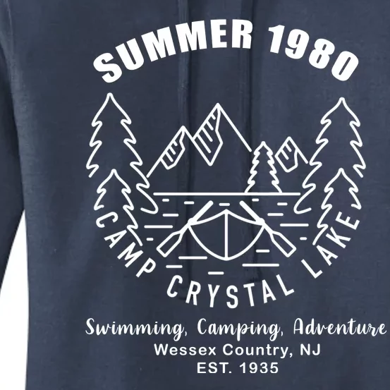 Summer 1980 Camp Crystal Lake Women's Pullover Hoodie