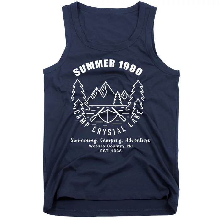 Summer 1980 Camp Crystal Lake Tank Top