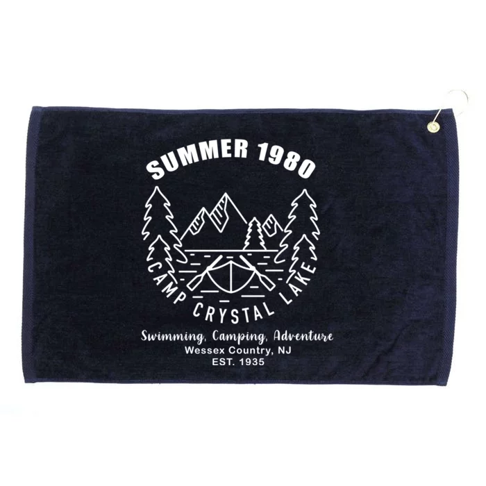 Summer 1980 Camp Crystal Lake Grommeted Golf Towel