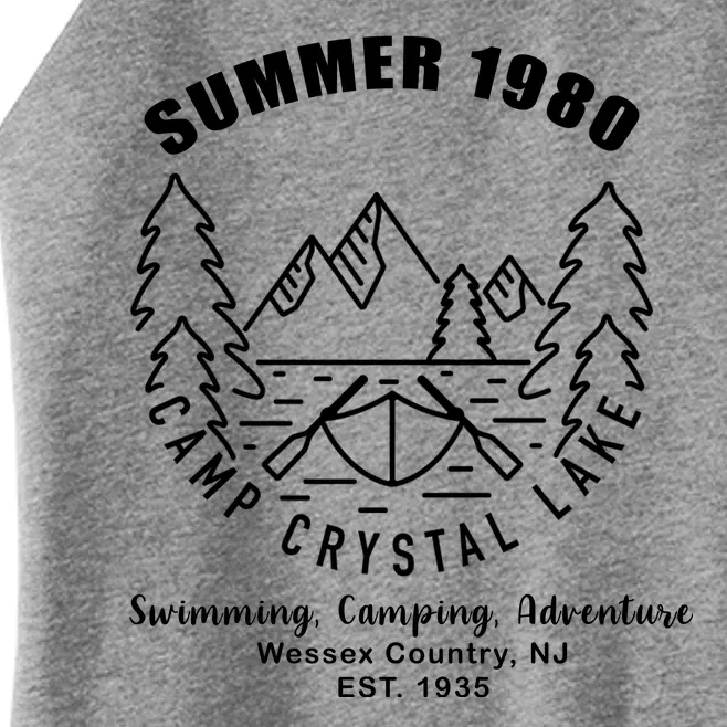 Summer 1980 Camp Crystal Lake Women’s Perfect Tri Rocker Tank