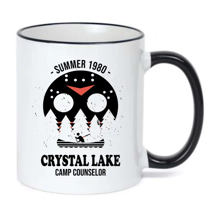 Summer 1980 Crystal Lake Camp Counselor Black Color Changing Mug