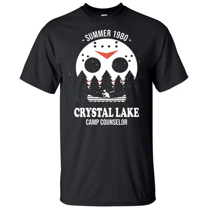 Summer 1980 Crystal Lake Camp Counselor Tall T-Shirt