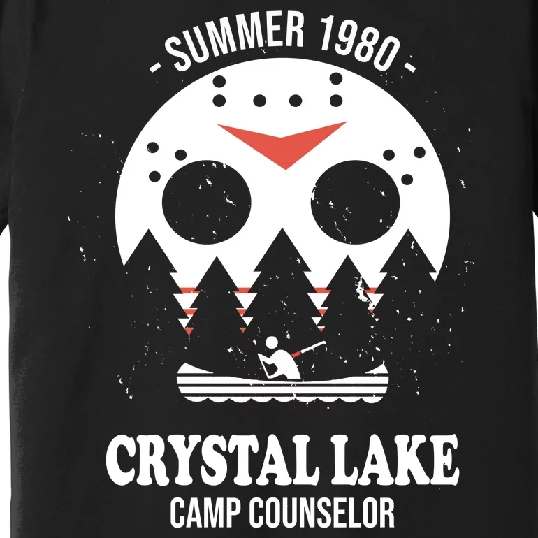 Summer 1980 Crystal Lake Camp Counselor Premium T-Shirt