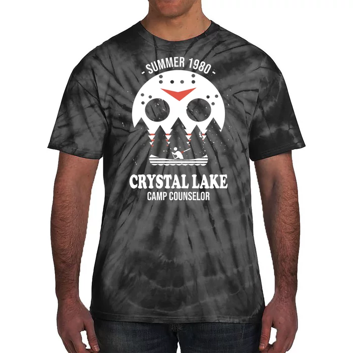 Summer 1980 Crystal Lake Camp Counselor Tie-Dye T-Shirt