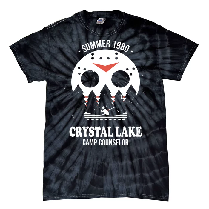 Summer 1980 Crystal Lake Camp Counselor Tie-Dye T-Shirt