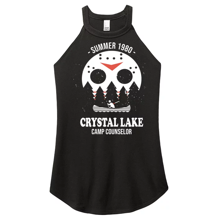 Summer 1980 Crystal Lake Camp Counselor Women’s Perfect Tri Rocker Tank