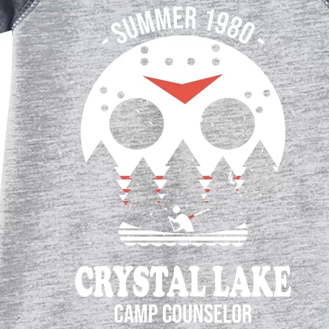 Summer 1980 Crystal Lake Camp Counselor Infant Baby Jersey Bodysuit