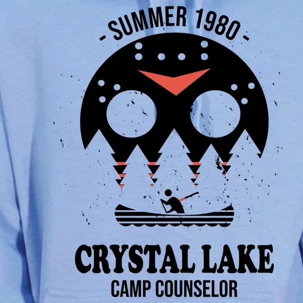 Summer 1980 Crystal Lake Camp Counselor Unisex Surf Hoodie