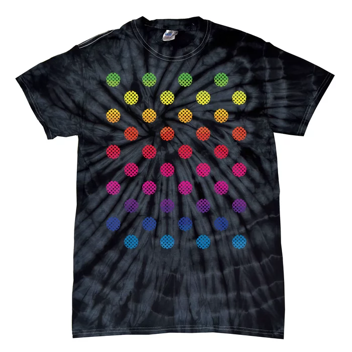 September 15th Dot Day Multicolor Rainbow Polka Dot Tie-Dye T-Shirt