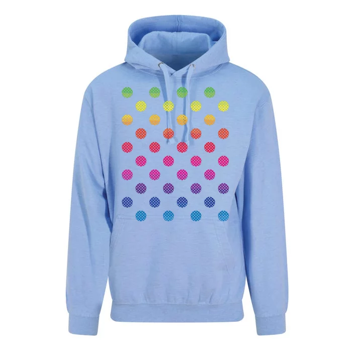 September 15th Dot Day Multicolor Rainbow Polka Dot Unisex Surf Hoodie