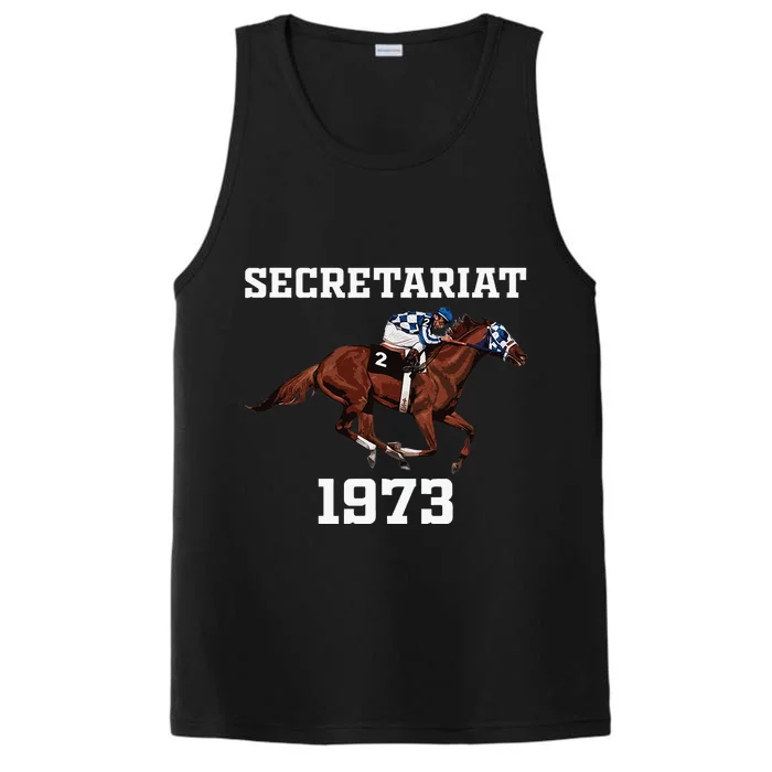 Secretariat 1973 Derby Horse Racing Performance Tank