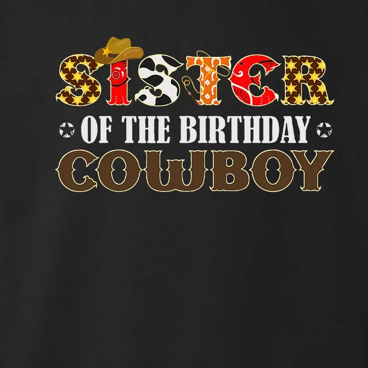 Sister 1st First Birthday Cowboy Western Rodeo Matching Toddler Hoodie