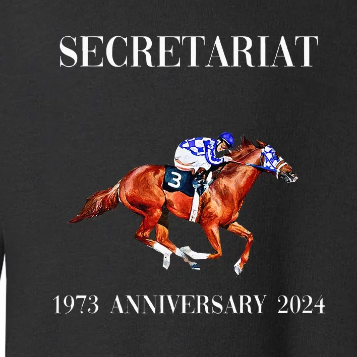 Secretariat 1973 Horse Racing Toddler Sweatshirt