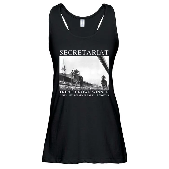 Secretariat 1973 Horse Racing Ladies Essential Flowy Tank