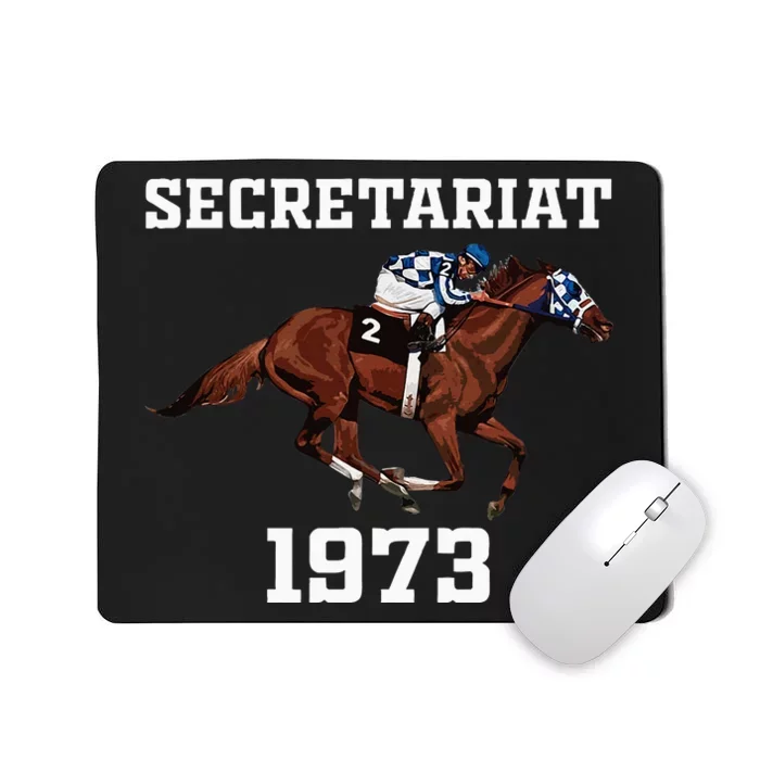 Secretariat 1973 Horse Racing Mousepad