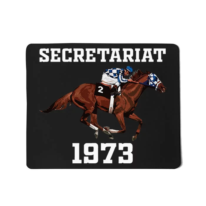 Secretariat 1973 Horse Racing Mousepad