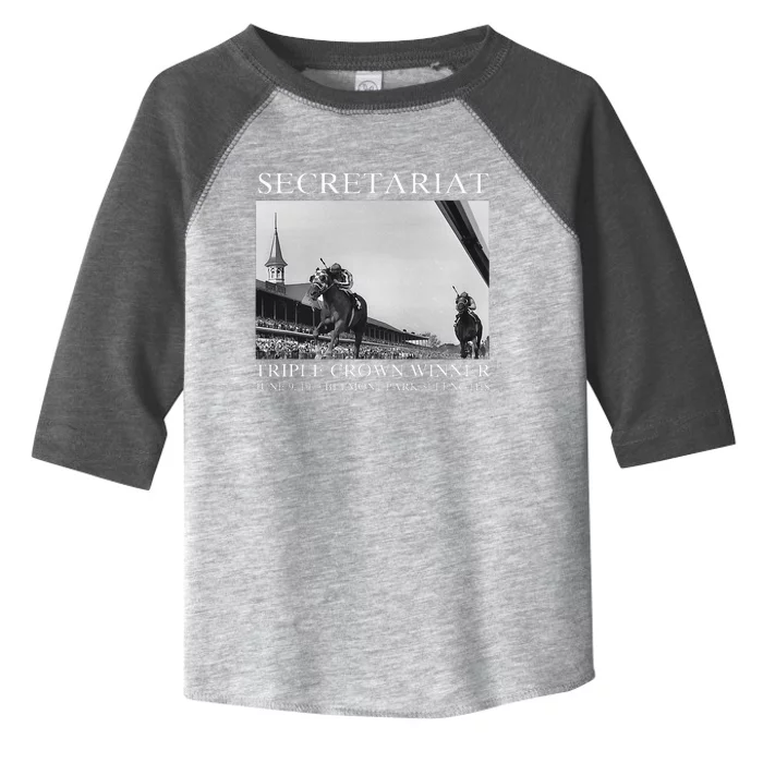 Secretariat 1973 Horse Racing Toddler Fine Jersey T-Shirt