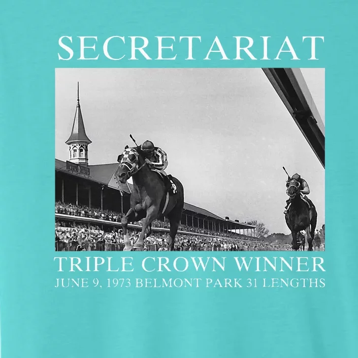 Secretariat 1973 Horse Racing ChromaSoft Performance T-Shirt