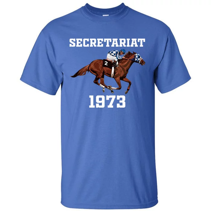 Secretariat 1973 Horse Racing Tall T-Shirt