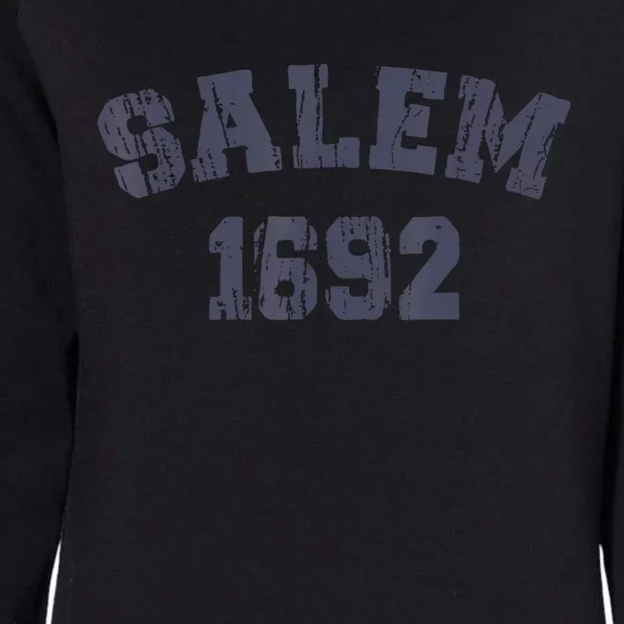 Salem 1692 Halloween Witch Retro Womens California Wash Sweatshirt