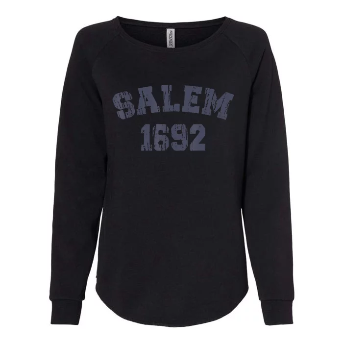 Salem 1692 Halloween Witch Retro Womens California Wash Sweatshirt