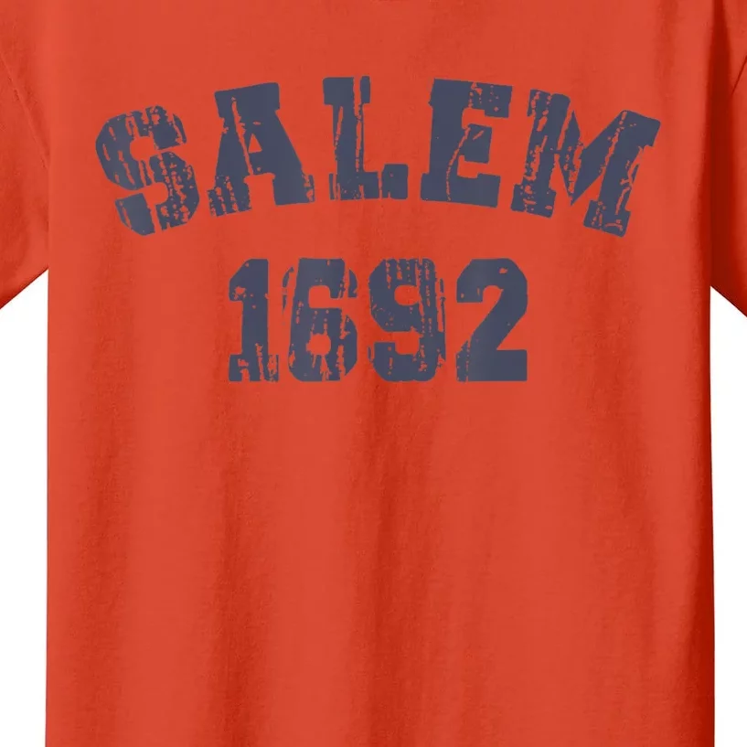 Salem 1692 Halloween Witch Retro Kids T-Shirt