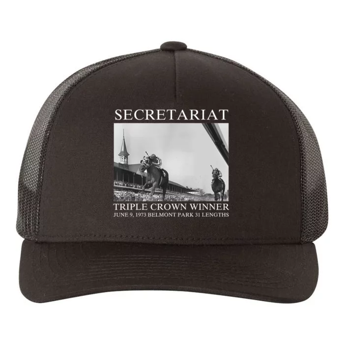 Secretariat 1973 Horse Racing Yupoong Adult 5-Panel Trucker Hat