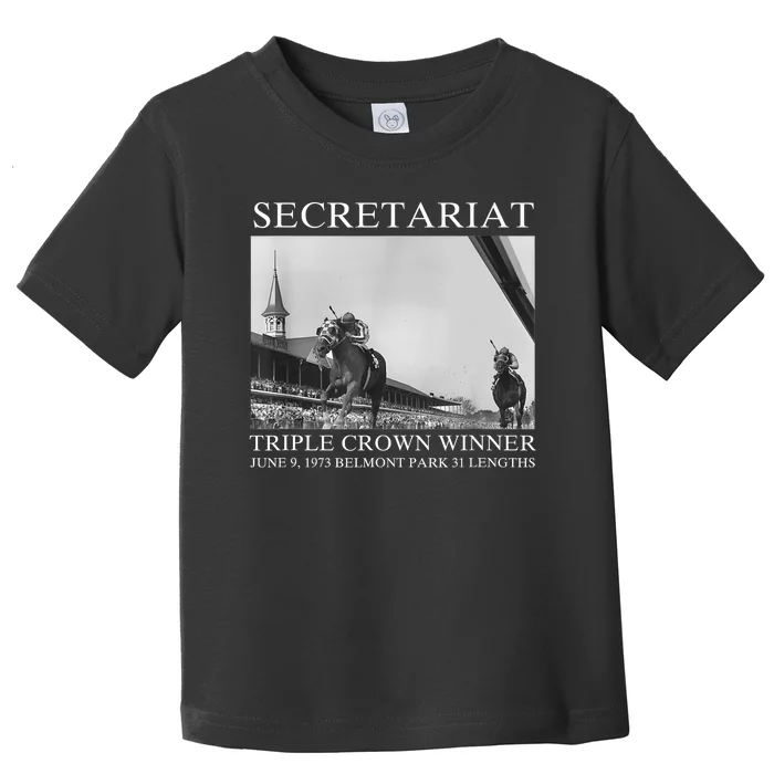 Secretariat 1973 Horse Racing Toddler T-Shirt