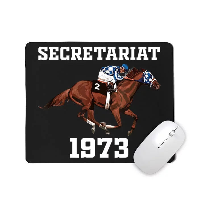 Secretariat 1973 Horse Racing Mousepad