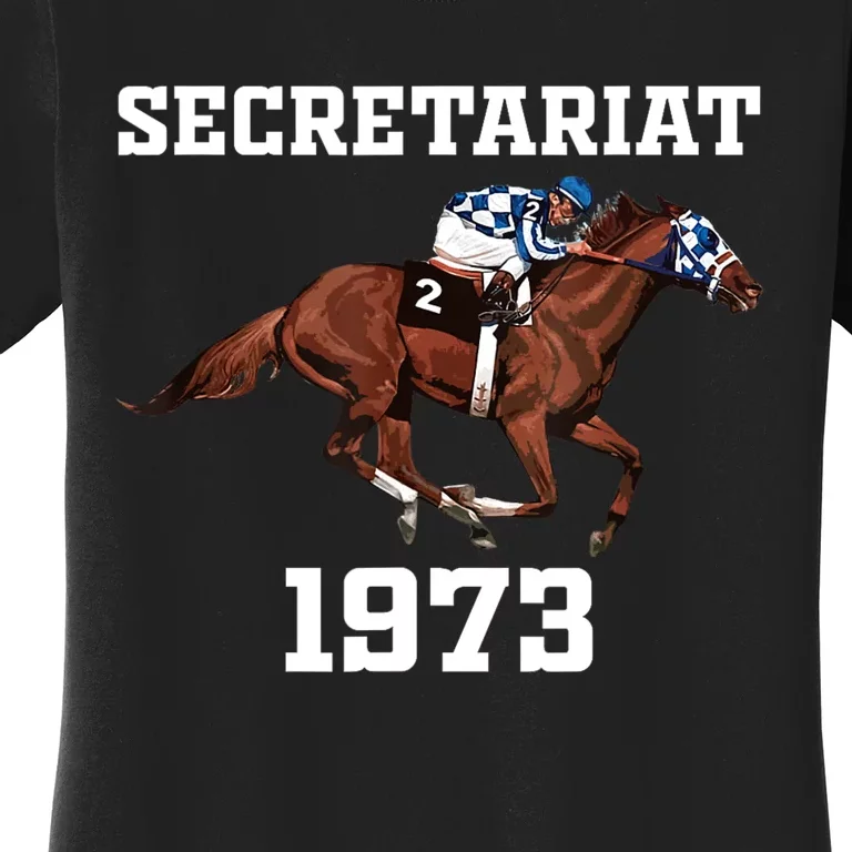 Secretariat 1973 Horse Racing Women's T-Shirt