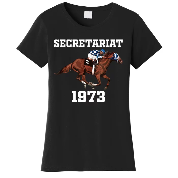 Secretariat 1973 Horse Racing Women's T-Shirt