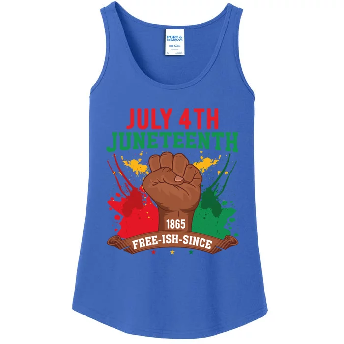 Since 1865 Junenth Freedom Junenth 1865 Gift Ladies Essential Tank