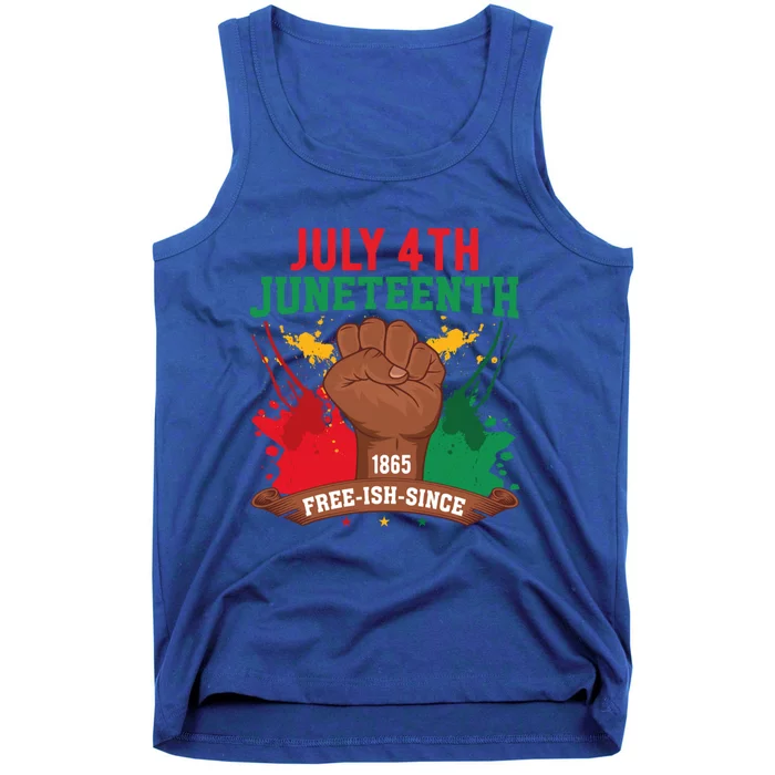 Since 1865 Junenth Freedom Junenth 1865 Gift Tank Top