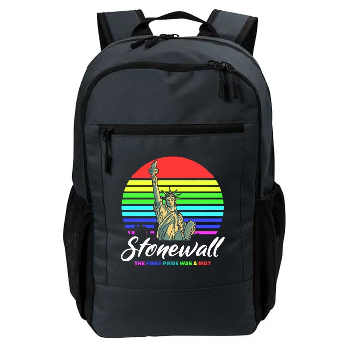 Stonewall 1969 LGBT Gay Lesbian Pride LGBTQ First Pride Was A Riot Daily Commute Backpack